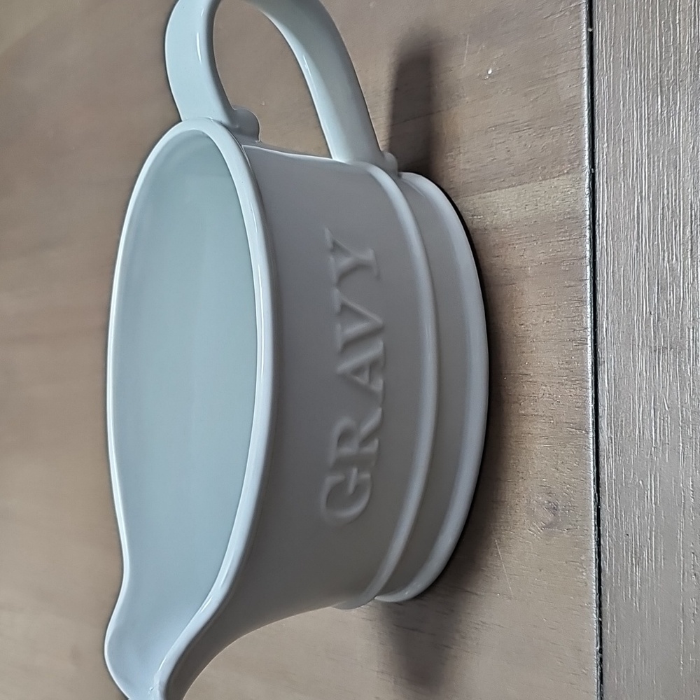 White Gravy Boat